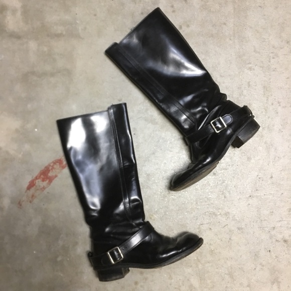 chloe moto boots